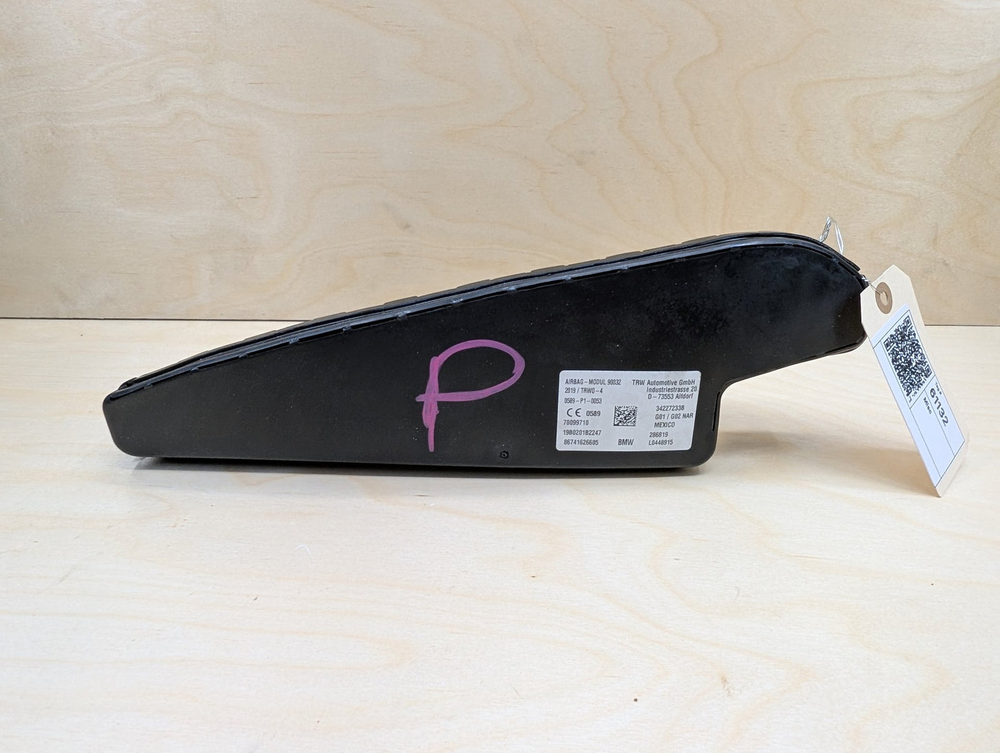 OEM BMW F97 F98 G01 G02 X3 X4 X3M X4M Front Right Passenger Seat Air Bag Airbag