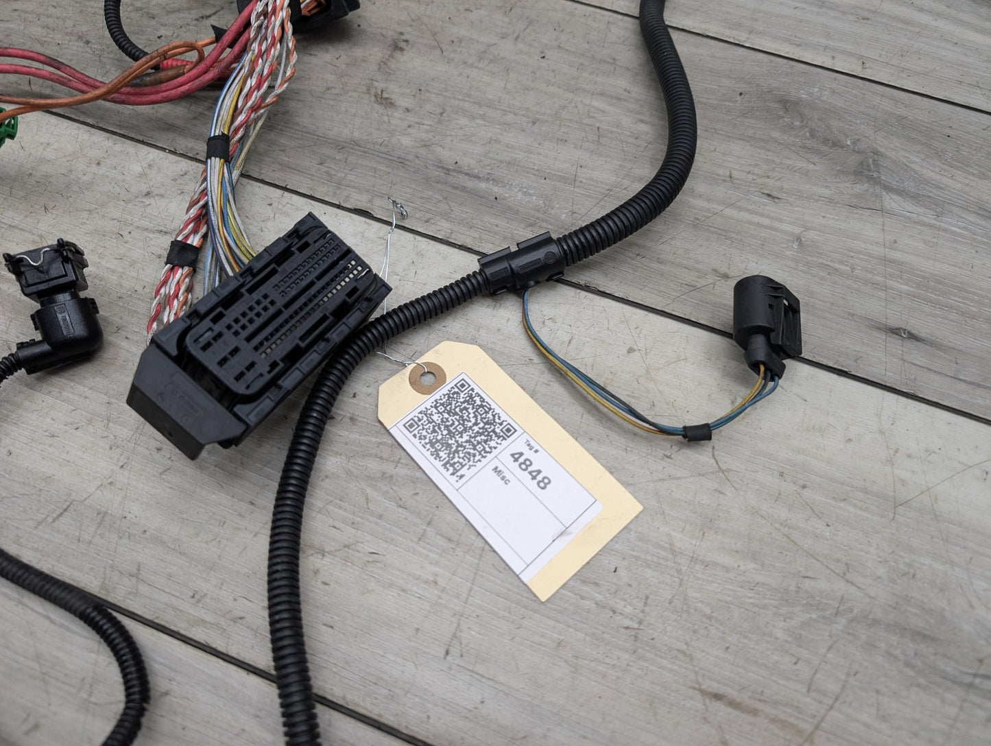 2007 - 2013 BMW 335i E93 Engine Motor Wiring Wire Harness 7543924 N54B30O0