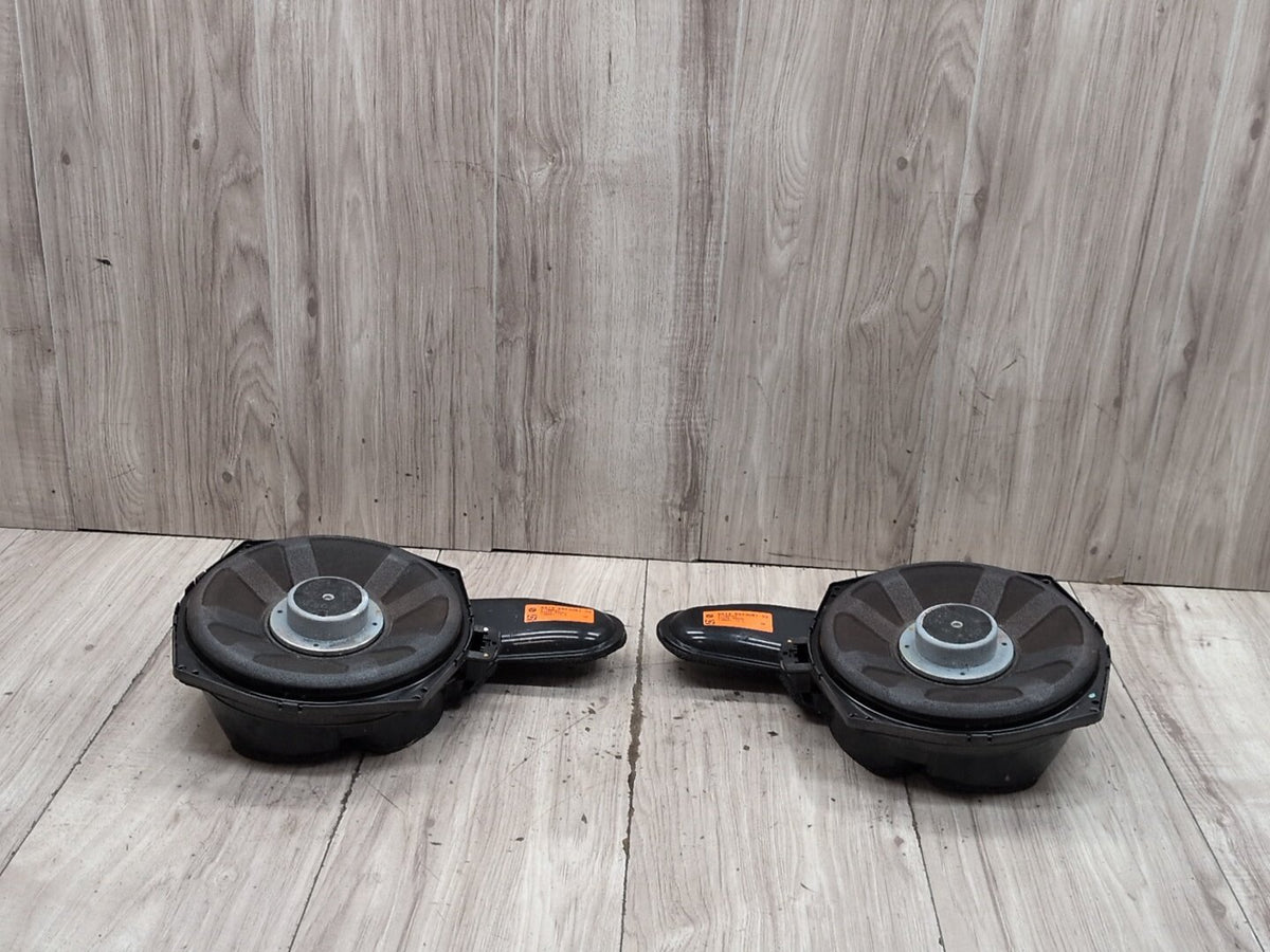 2004-2010 BMW M6 E64 Left Right Seat Speaker Subwoofer SET 6943082 OEM