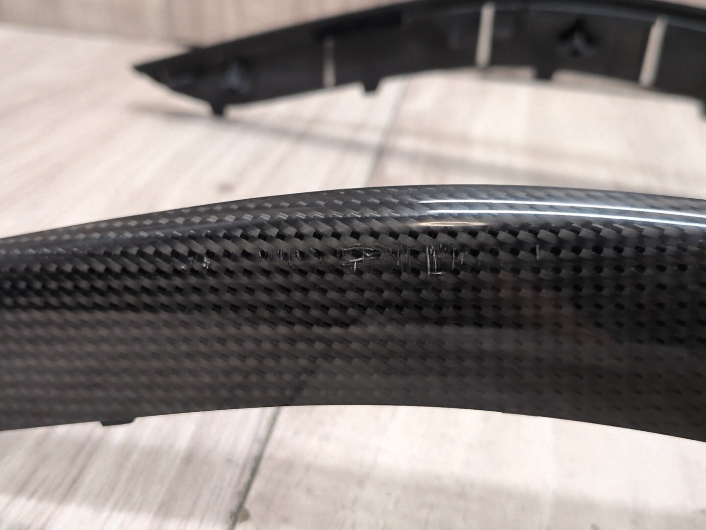 08-17 OEM Audi S5 Center Console Shift Interior Door Trim Panel Carbon Fiber SET