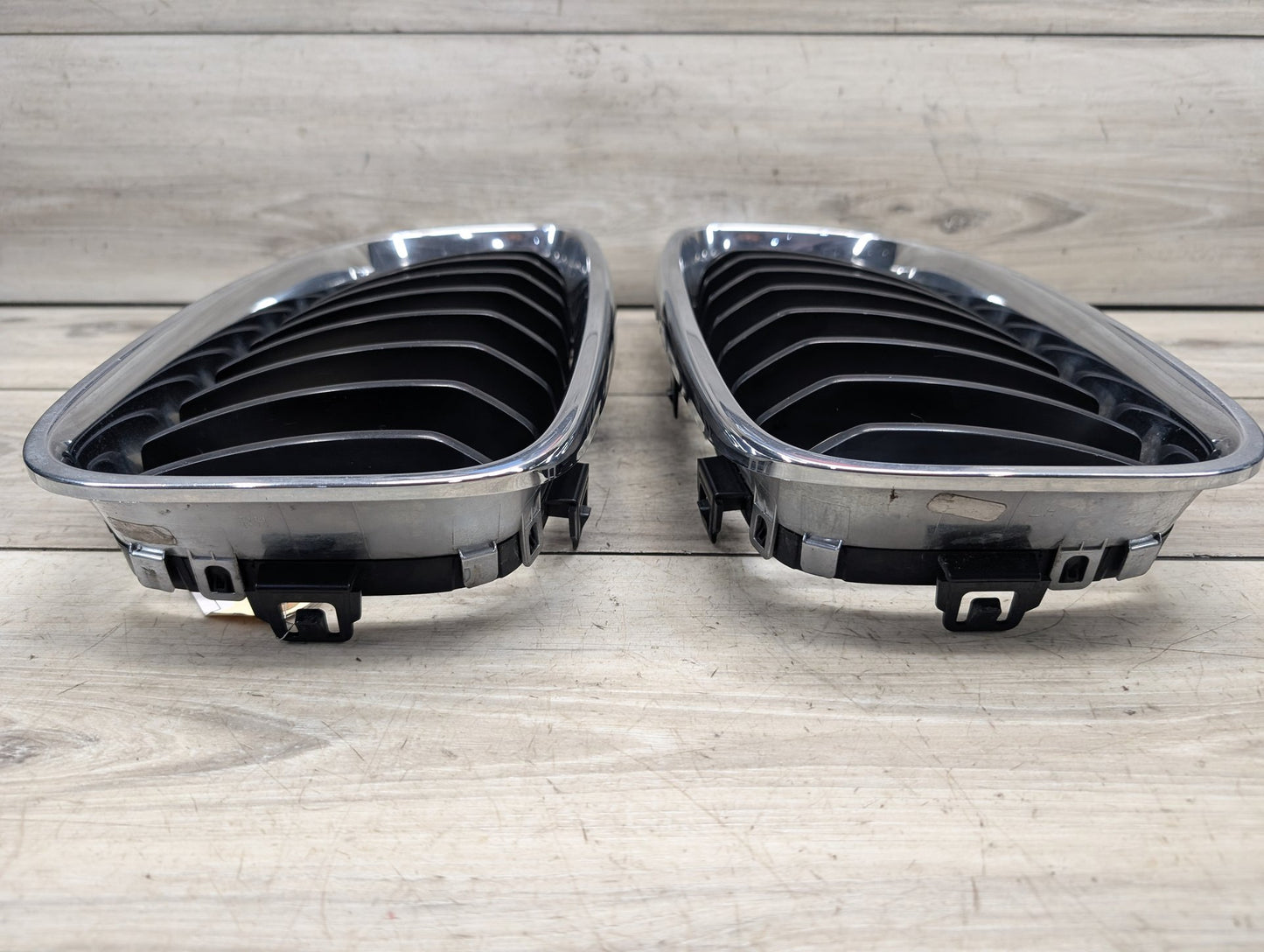 2014 - 2019 BMW 340 F34 Front Left Right Upper Bumper Cover Kidney Grilles SET 7294804 B58B30M0