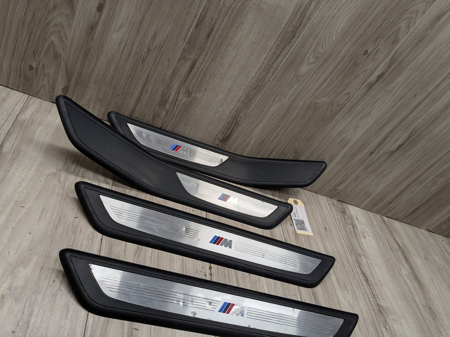 OEM BMW F01 M SPORT Front Rear Left Right Door Sill Cover Trim SET