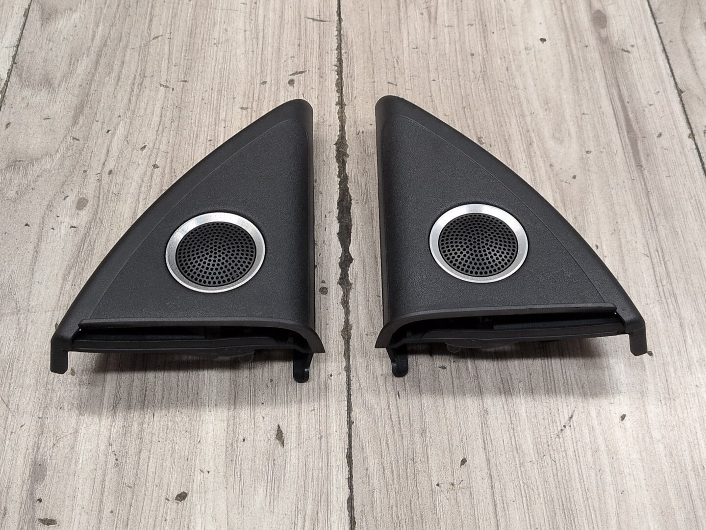 2008-2017 Audi S5 8T Front Left Right Door Triangle Corner Speaker Assemblys SET 8f0035399