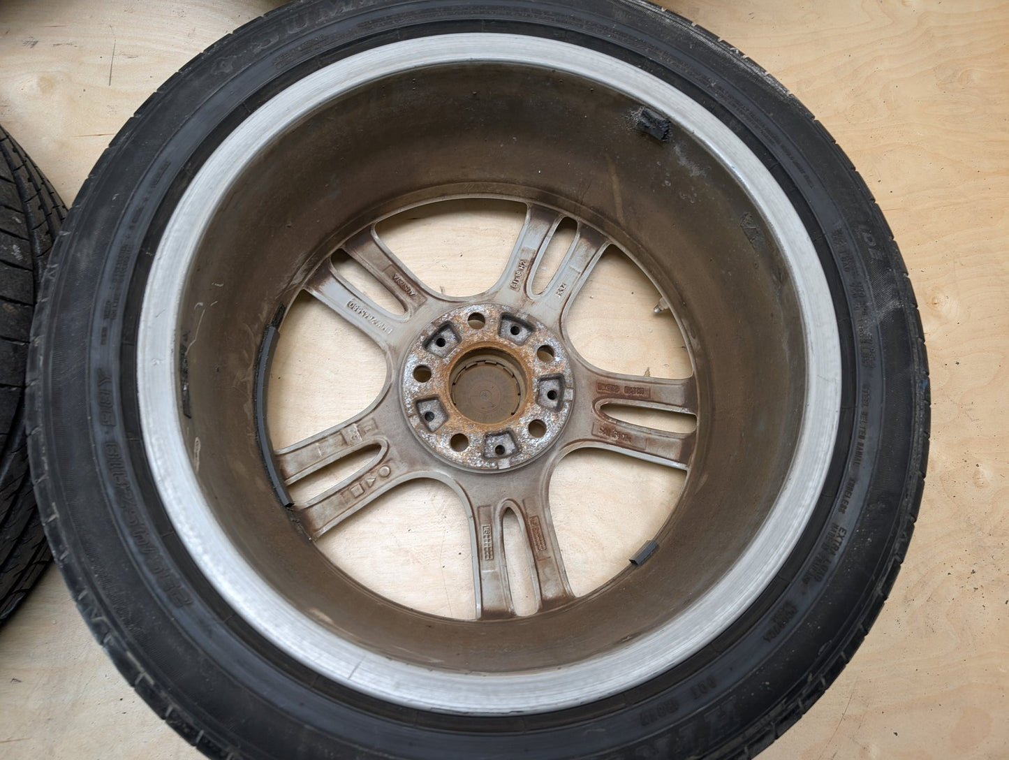 BMW OEM F30 F32 F33 Wheel Rim SET 7845881 Style 400M 18x8 18x8.5