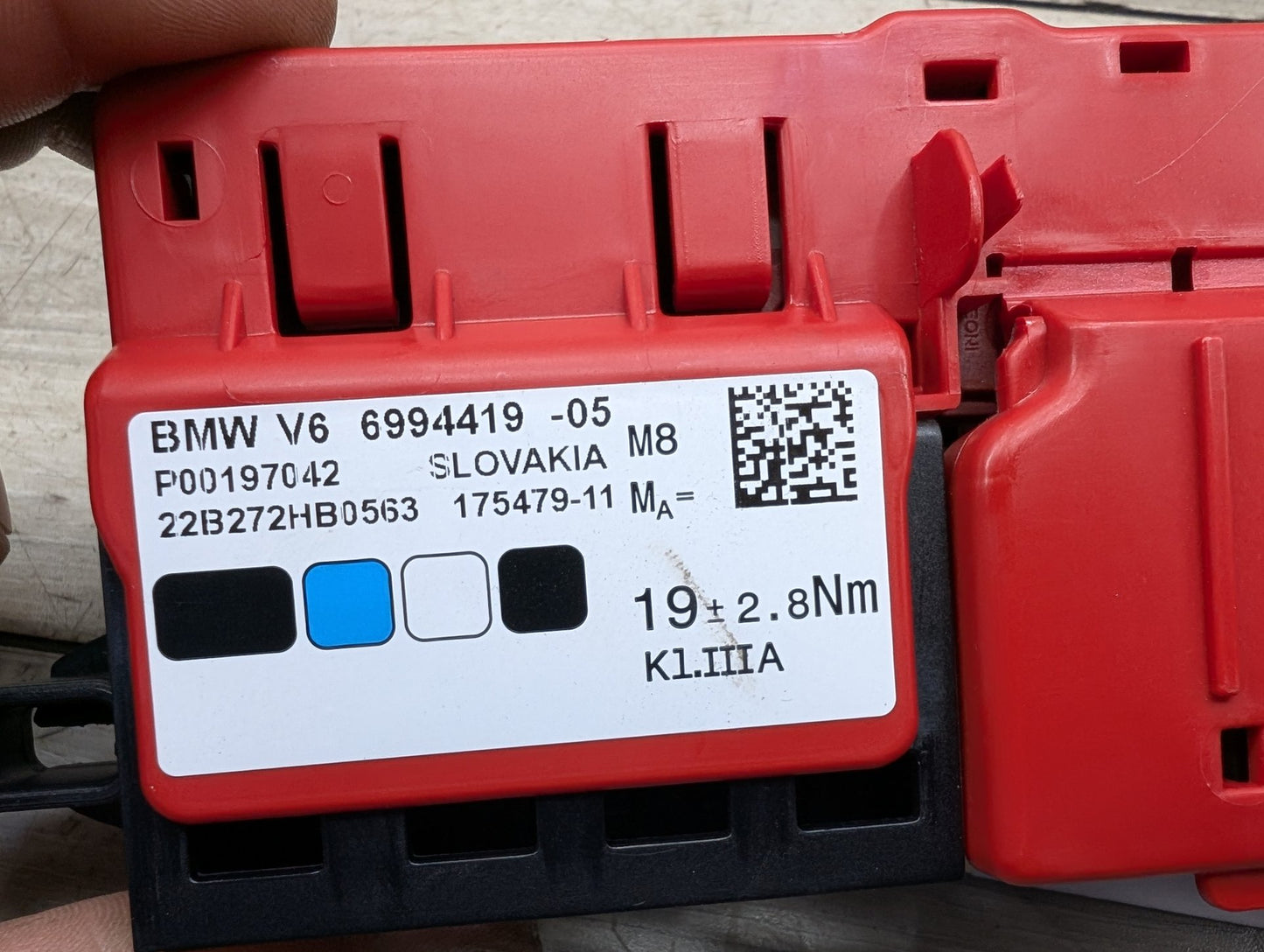 OEM BMW G20 G22 G23 G26 G80 G82 B+ Positive Battery Junction Terminal Fuse Box