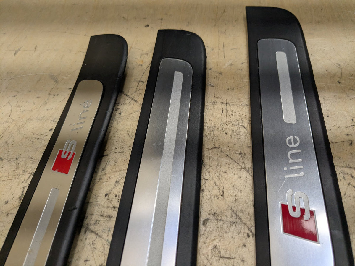 2012-2018 Audi A6 C7 Scuff Plate Door Sill SET 4G0853373B OEM