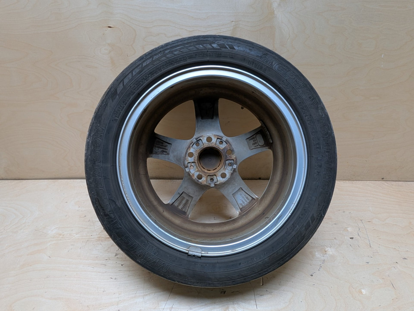 OEM BMW F30 F32 F33 F36 328 335 428 Wheel Rim 17x7.5 ET:37 Star Spoke Style 393
