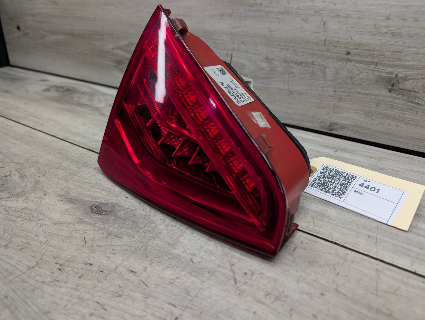 2008 - 2017 Audi S5 8T Rear Left Driver Inner Tail Light 8T0945093D