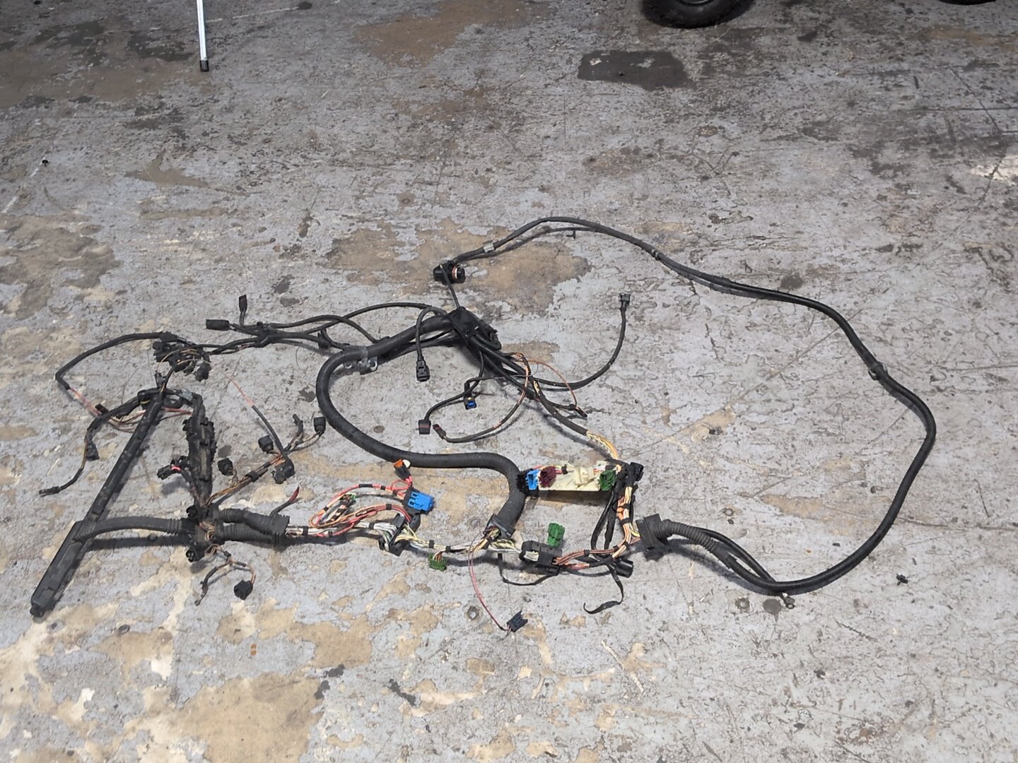 2007-2013 BMW E93 328i AT Engine N51 Motor Transmission Wiring Wire Harness SET