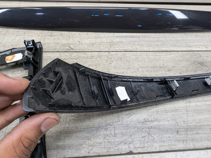 07-10 OEM BMW E93 335 Wood Burr Walnut Interior Trim Dash Panels Console SET