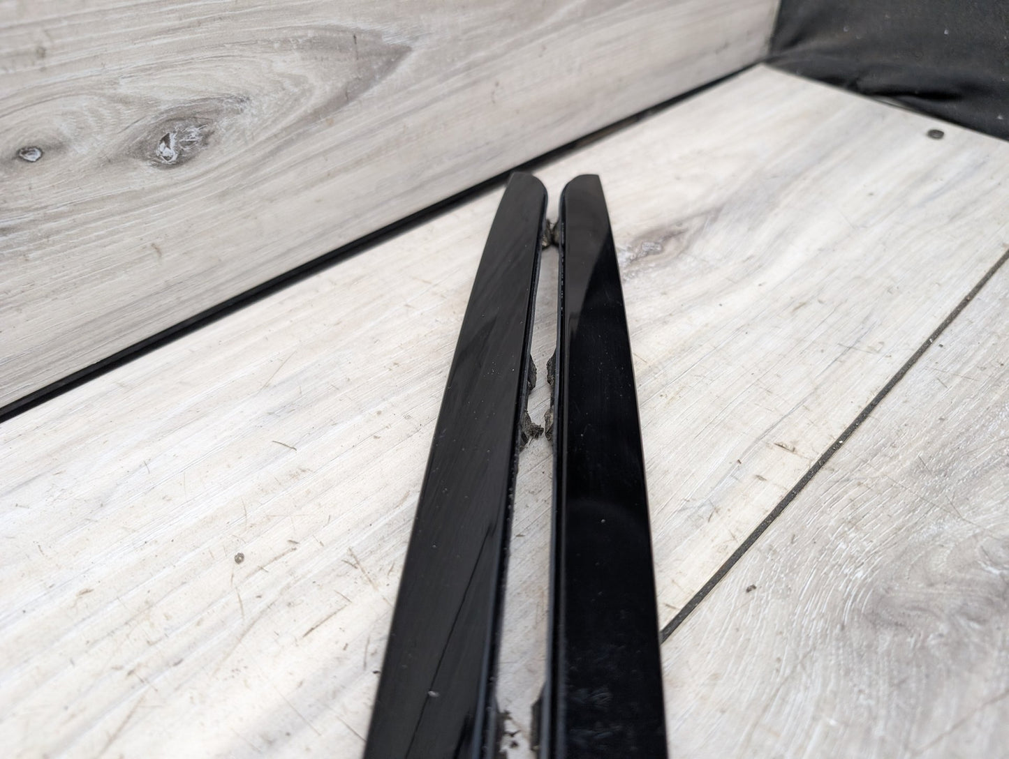 2014 - 2018 BMW X5 F15 Front Left Right Side Windshield Drip Trim Molding SET 7387917 N63B44O1
