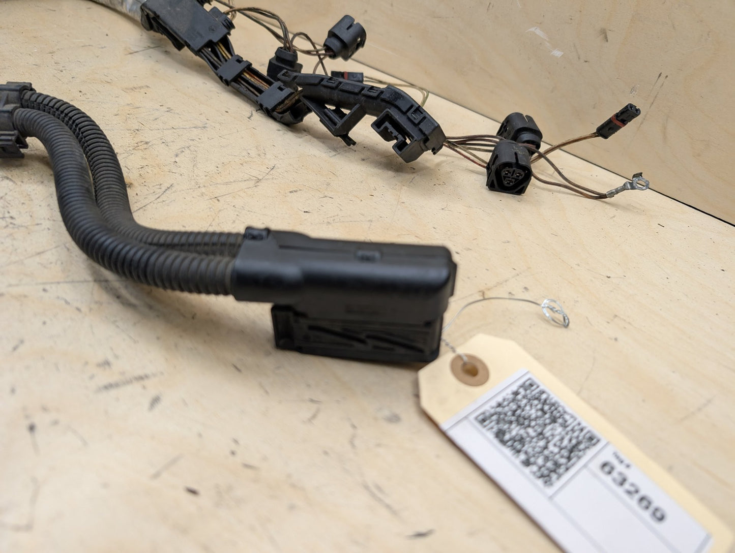 2012-2018 BMW F30 328i N20B20O0 Engine Motor Ignition Injector Wiring Wire Harness 7619399