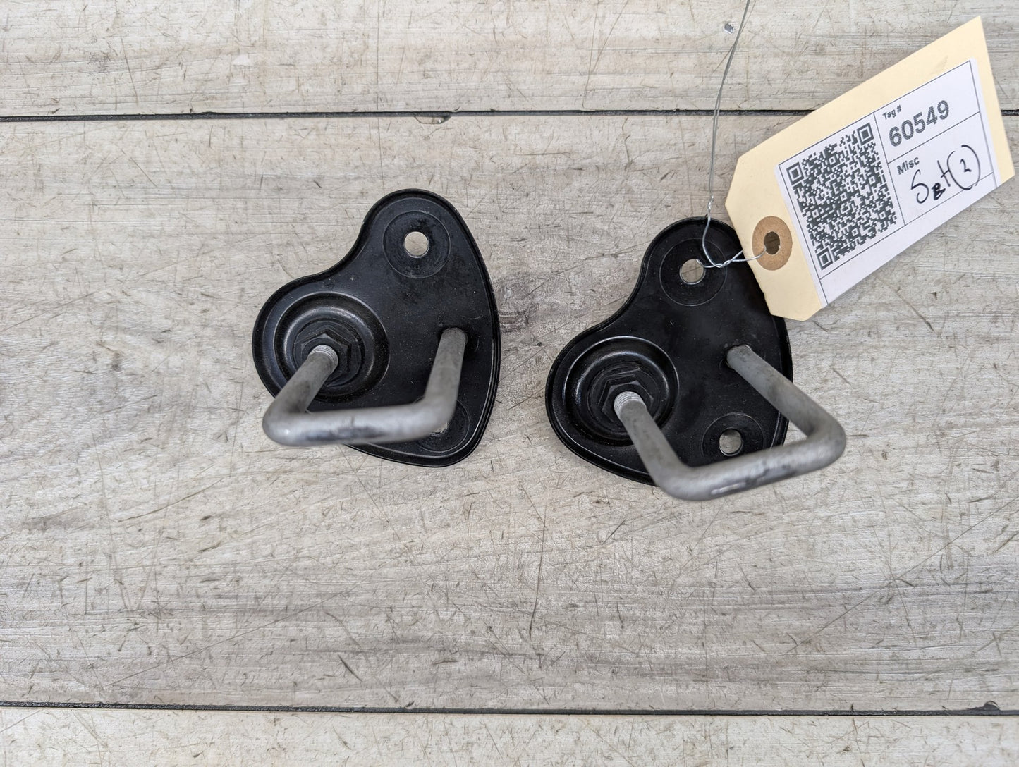 OEM BMW F90 F97 G01 G05 G06 G07 G12* G30 X3 X5 Hood Safety Latch Hook Pair SET