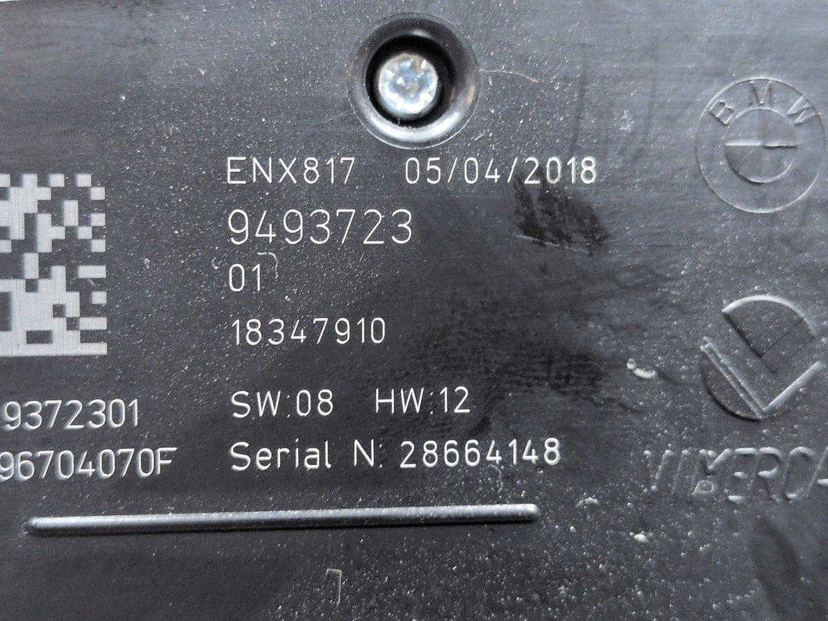 2016-2019 BMW 740Li G12 Headlamp Switch 9493723 OEM
