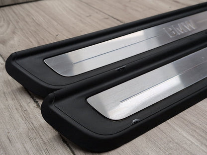 2019-2026 BMW 330i G20 Front Left Right Scuff Plate Door Sill SET 7407377 OEM
