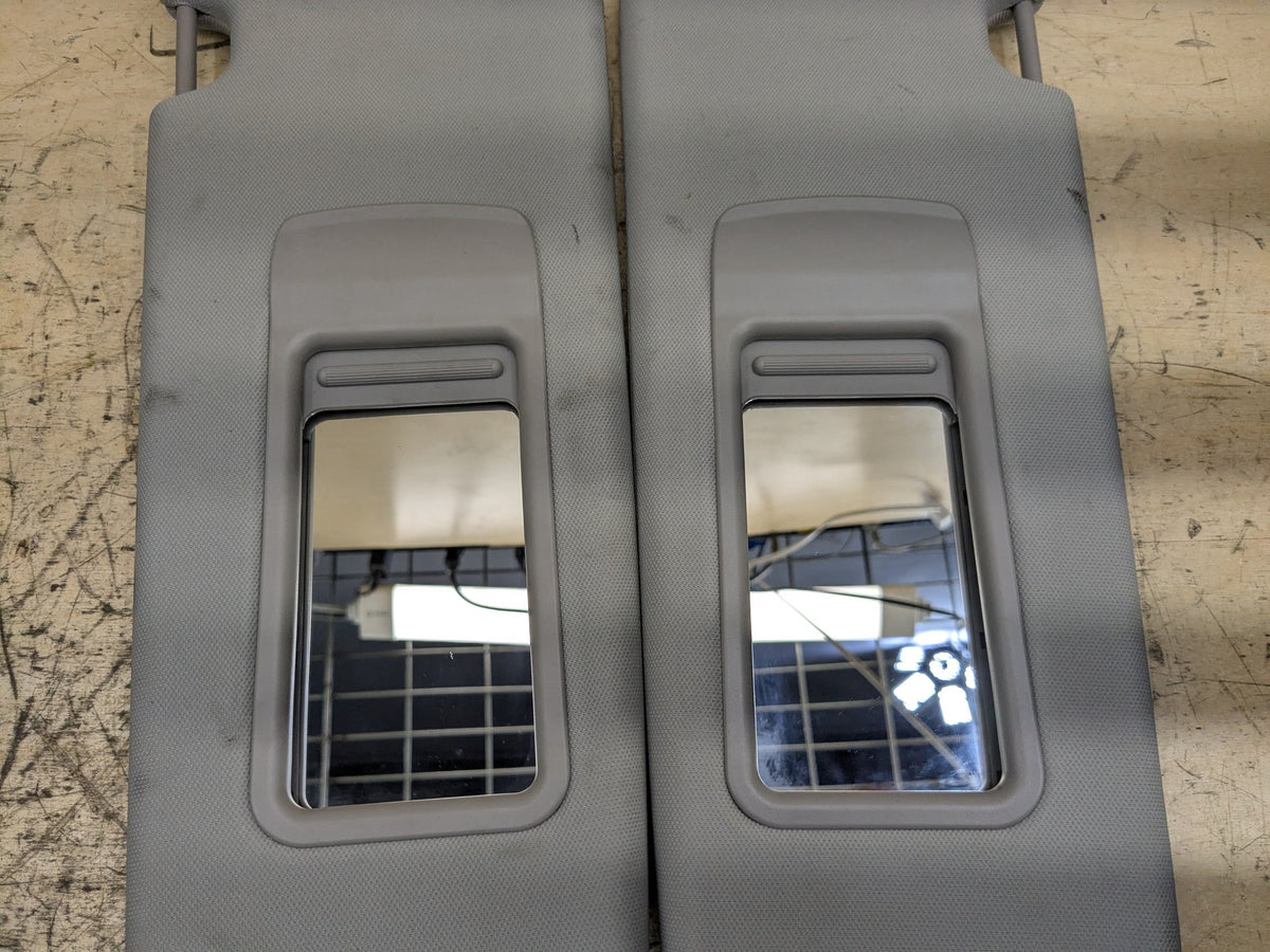 2007-2013 BMW 335i E92 Front Left Right Sun Visor SET 6957369 OEM