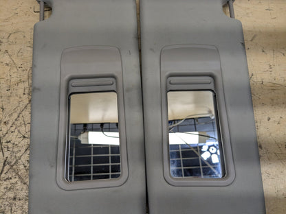 2007-2013 BMW 335i E92 Front Left Right Sun Visor SET 6957369 OEM