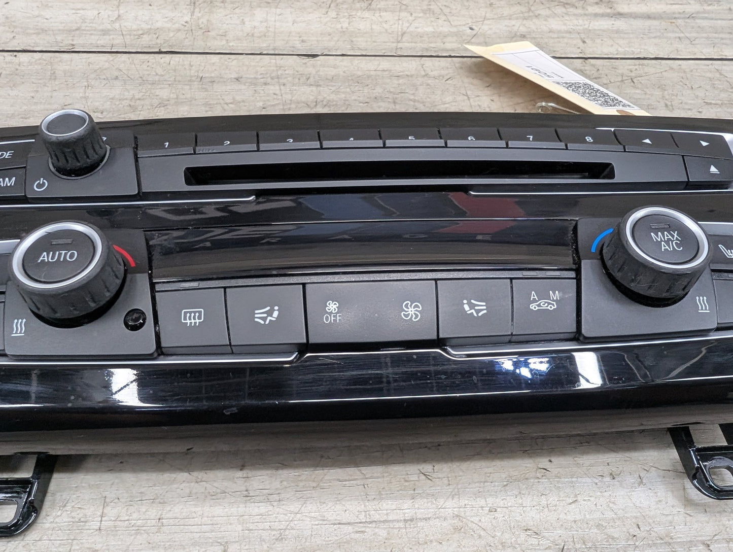 12-16 OEM BMW F22 F32 F30 F36 M4 M3 AC Heater Control Panel Radio Media Buttons