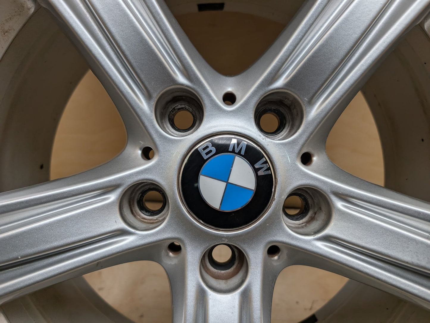 OEM BMW F30 F32 F33 F36 328 335 428 Wheel Rim 17x7.5 ET:37 Star Spoke Style 393