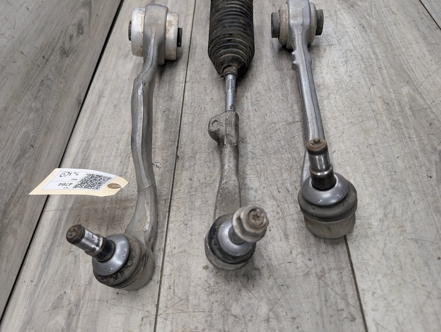 2018 - 2024 BMW X3 G01 Front Right Passenger Control Arms w/ Tie Rod SET 4A01667 B46B20O1