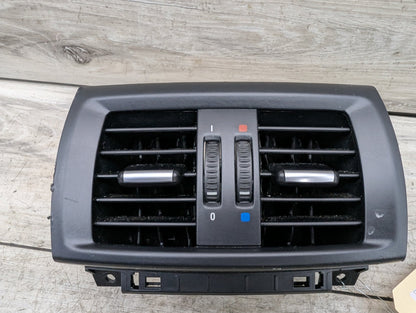 11-18 OEM BMW F25 F26 X3 X4 Rear Center Console AC Air Vent Grille Black