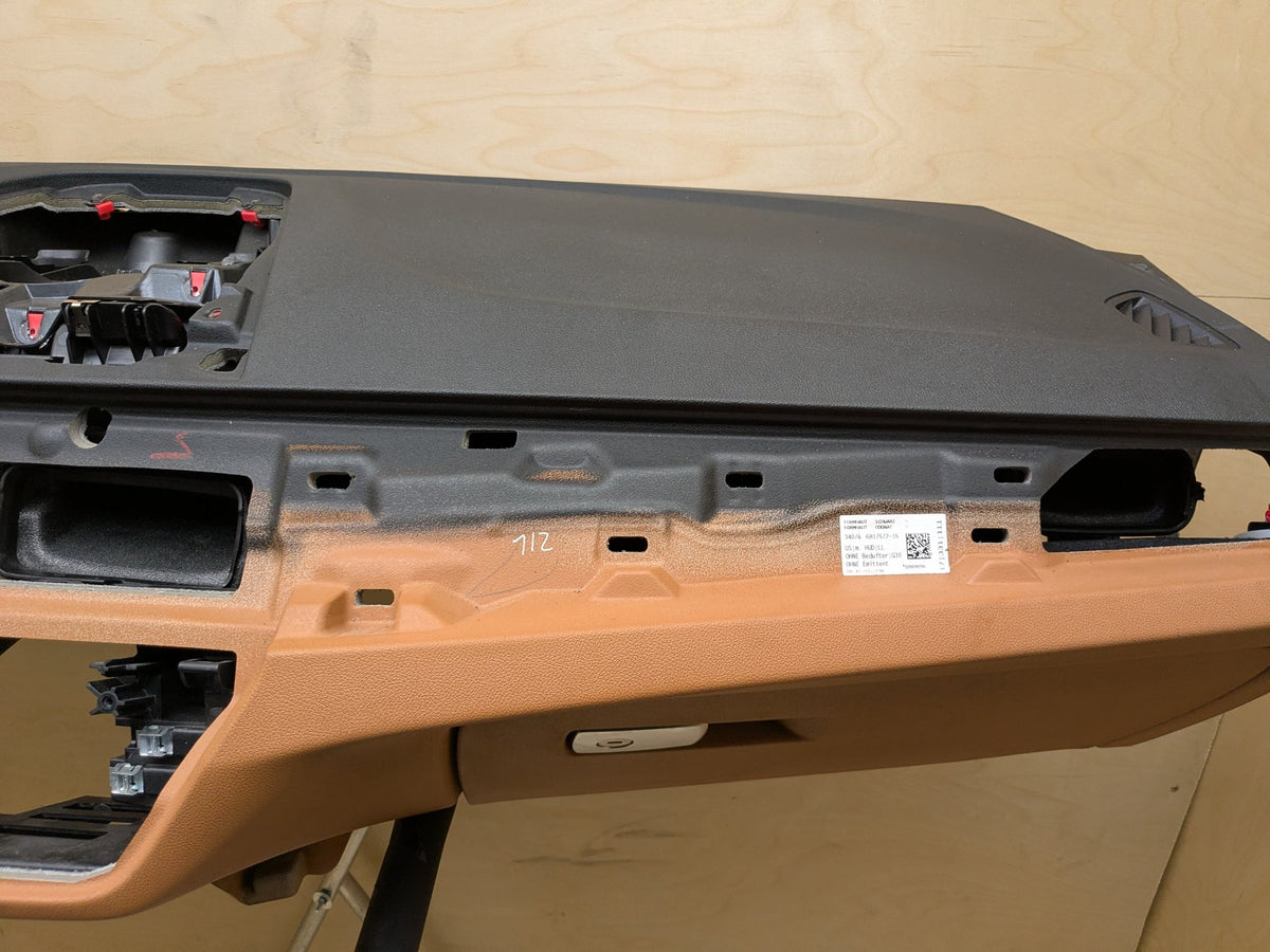 OEM BMW F90 G30 530 540 M550 M5 Dashboard Dash Board Panel Black Brown w/ HUD