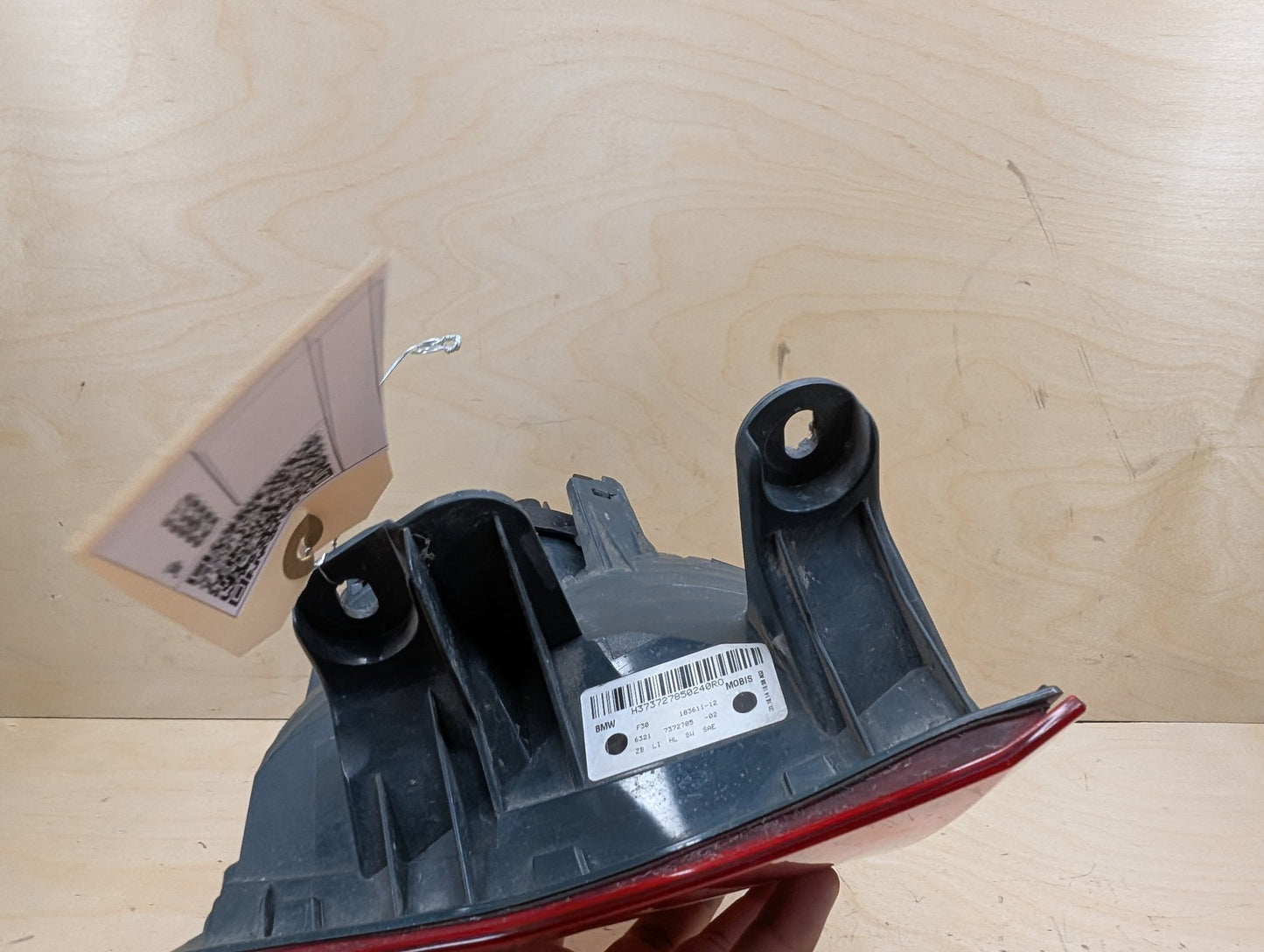 12-15 OEM BMW F30 F80 328 335 M3 Rear Left Driver Side Outer Tail Light Lamp