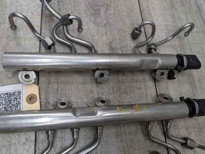 OEM BMW F02 F06 F10 F13 F15 F85 Engine N63 S63 High Pressure Fuel Injector Rails