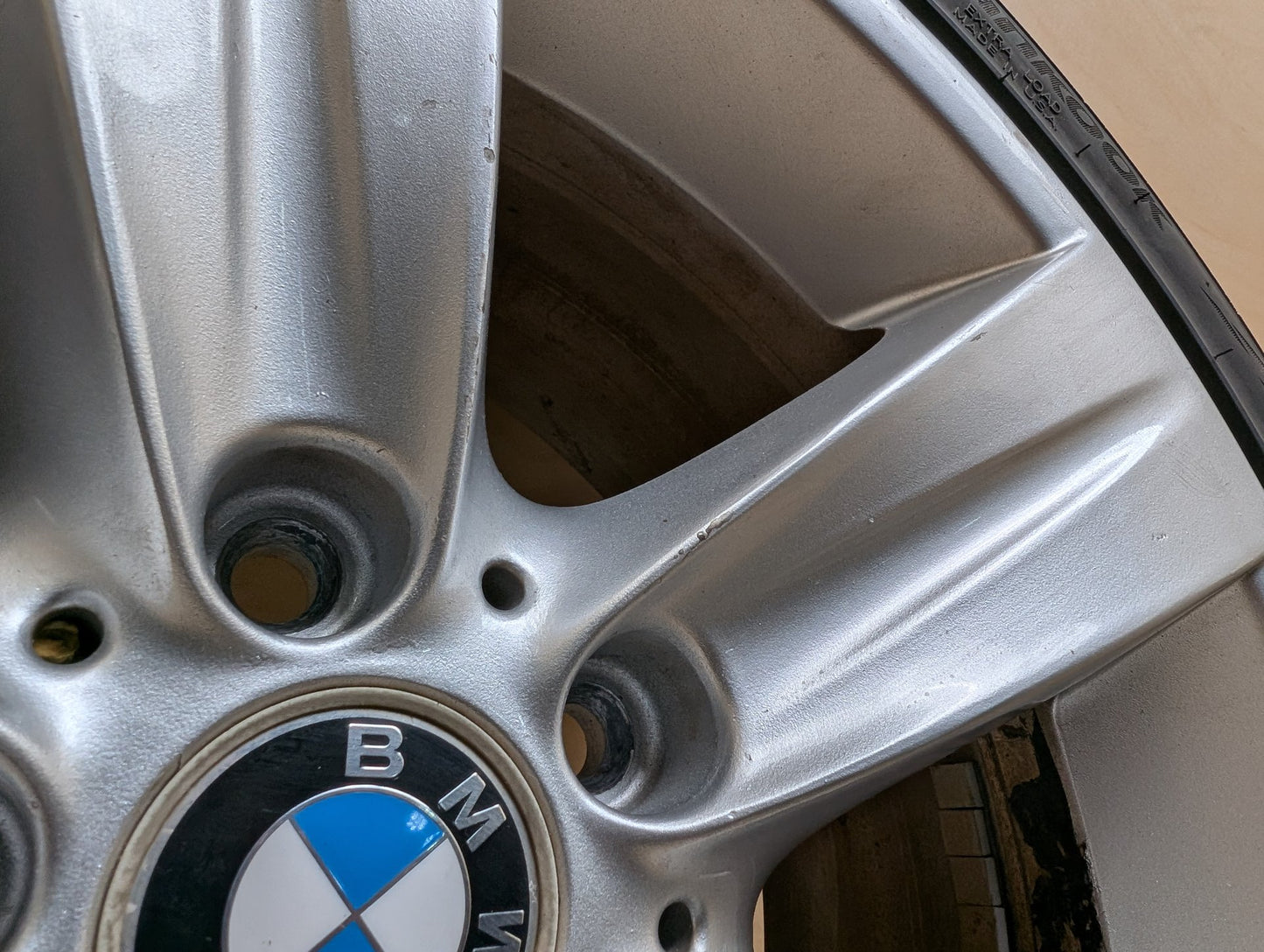 06-13 OEM BMW E90 E92 E93 328 335 Wheel Rim 18x8.5" ET:37 Star Spoke Style 189