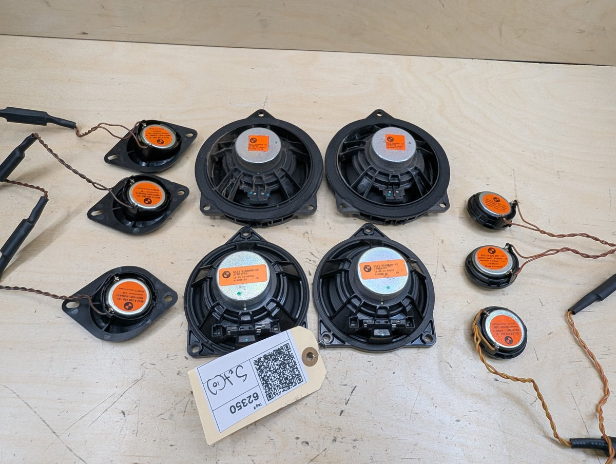 OEM BMW F30 F32 F82 M4 G12 Sound System Speaker HARMAN KARDON SET