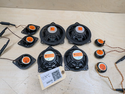 OEM BMW F30 F32 F82 M4 G12 Sound System Speaker HARMAN KARDON SET
