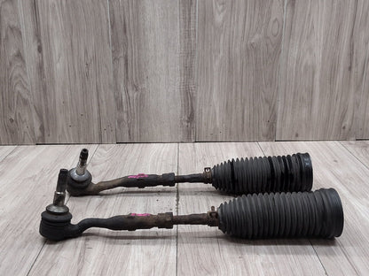 2011-2016 BMW 535i F10 Left Right Tie Rod W/ Boot SET 6784716