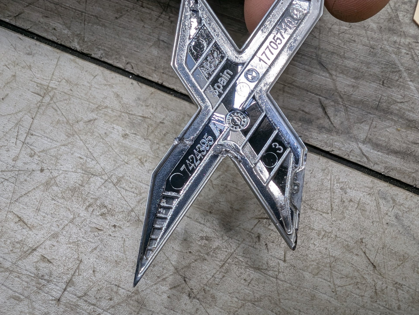 2019-2026 BMW X5 G05 Emblem Badge Symbol Logo SET 7424395