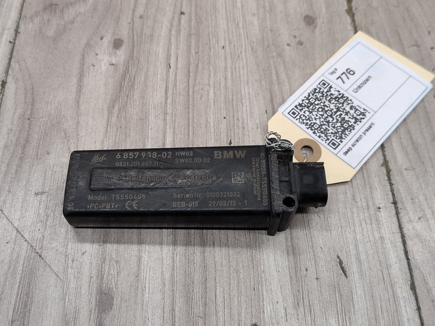 OEM BMW F02 F06 F10 F13 528 535 M5 640 750 TPMS RDC Tire Pressure Monitor Sensor
