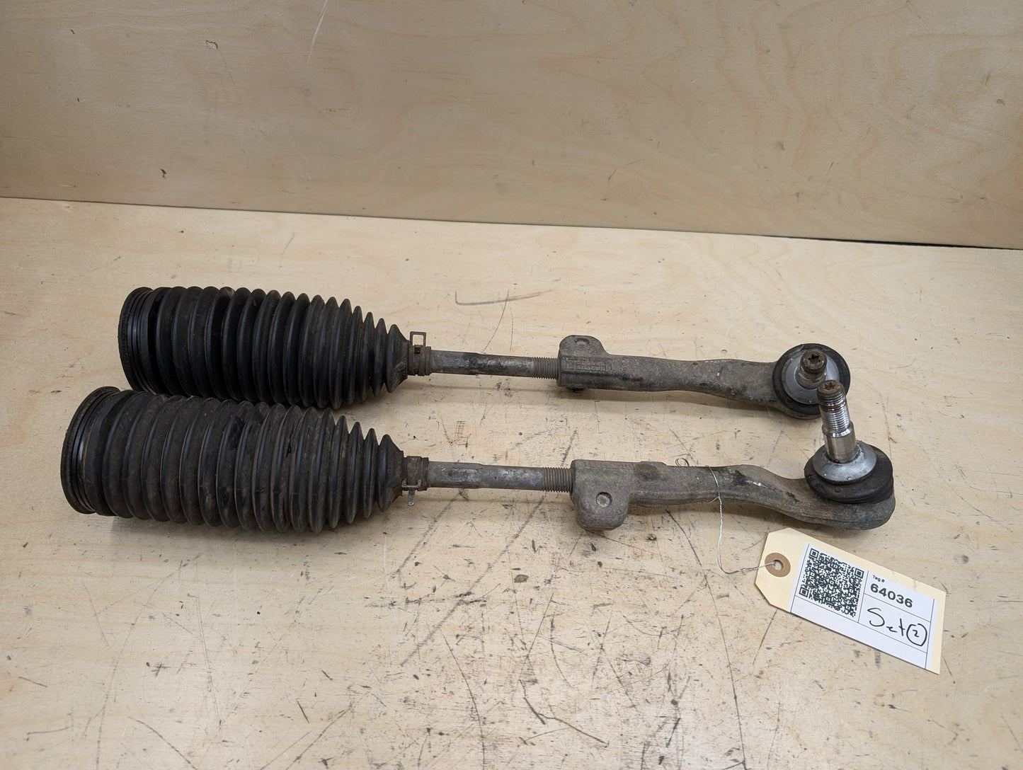 2018-2024 BMW X3 G01 Left Right Tie Rod W/ Boot SET 4A01665