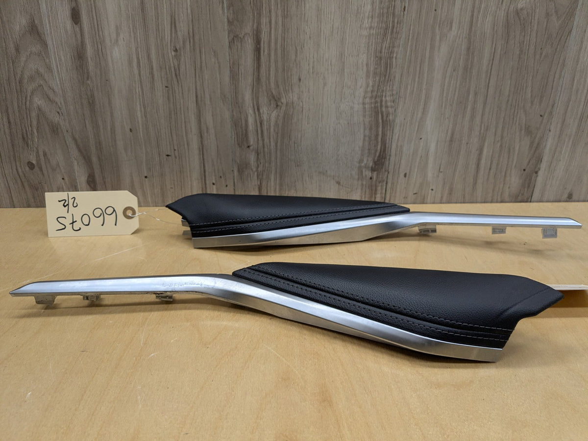 21-25 OEM BMW G22 G23 G26 430 M440 Left Right Side Center Console Black PAIR