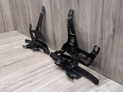OEM BMW F15 F16 F85 X5 X6 Left Right Hood Hinge Support Bracket Brace SET