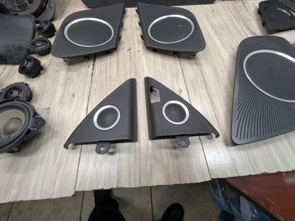 09-17 OEM AUDI A5 S5 BANG &amp; OLUFSEN Front Rear Door SUB Tweeter Speakers SET