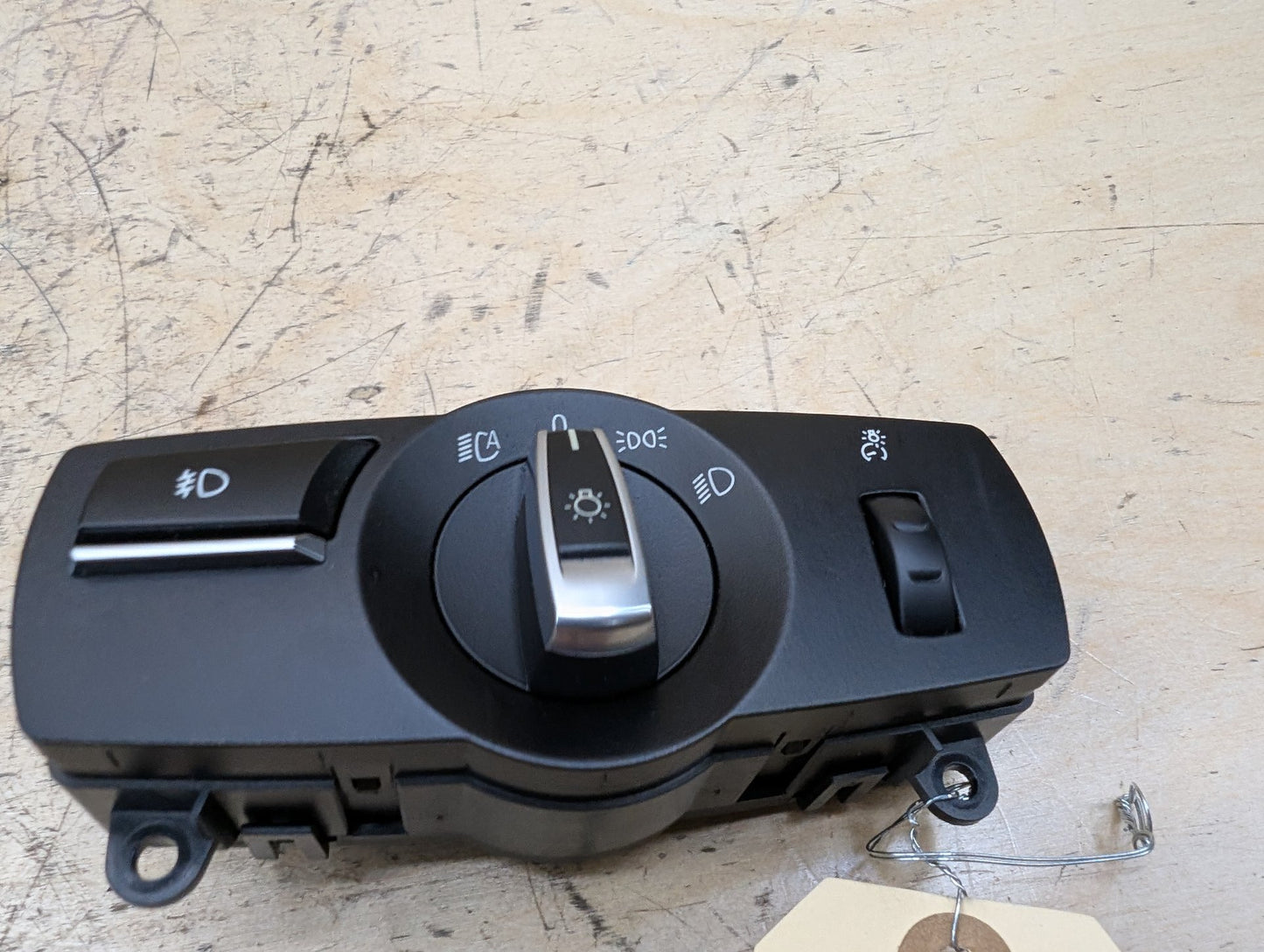 10-18 OEM BMW F13 F10 F06 F25 Headlight Switch Control Panel Light Module BLACK