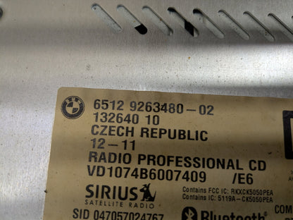 2007-2013 BMW 328i E92 Radio CD Player 9263480 OEM