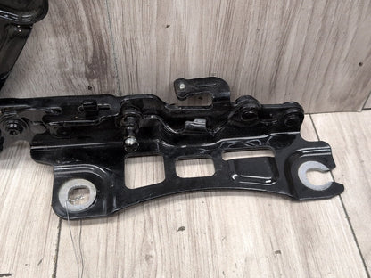 19-24 OEM BMW G20 Front Left Right Bonnet Hood Hinges Black Pair SET