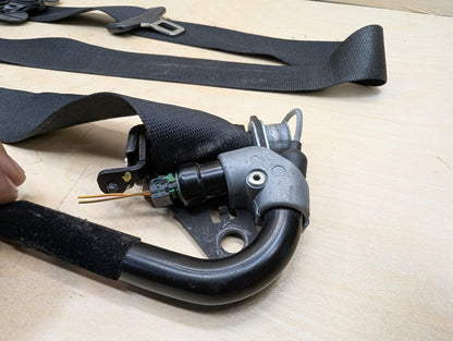 OEM BMW F15 F16 F85 X5 X6 Front Left Driver Seat Belt Seatbelt Retractor Black
