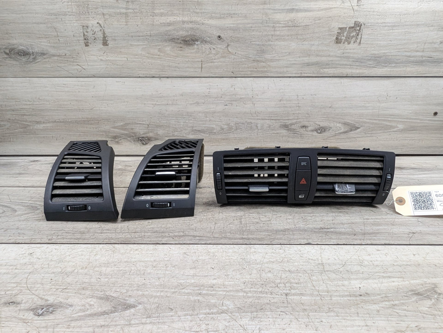 08-13 BMW 128i E82 Dashboard Dash Board Left Right Center Air Vent SET 7059188