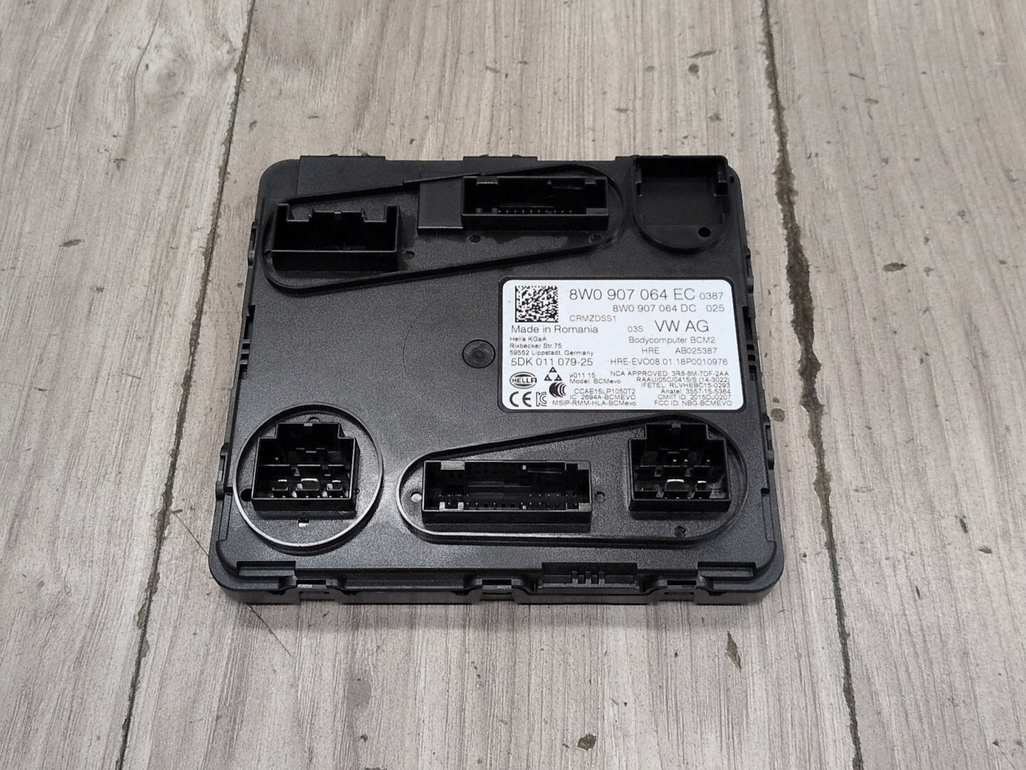 2018-2023 Audi S4 B9 BCM Body Control Module 8W0907064EC