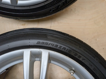 BMW OEM F30 F32 F33 Wheel Rim SET 7845881 Style 400M 18x8 18x8.5
