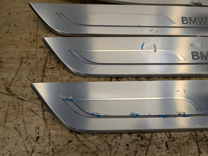 2016-2019 BMW 750i G12 Scuff Plate Door Sill SET 7369888 OEM