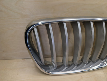 2011-2016 BMW X3 F25 Front Left Right Upper Bumper Cover Kidney Grilles SET 7210725