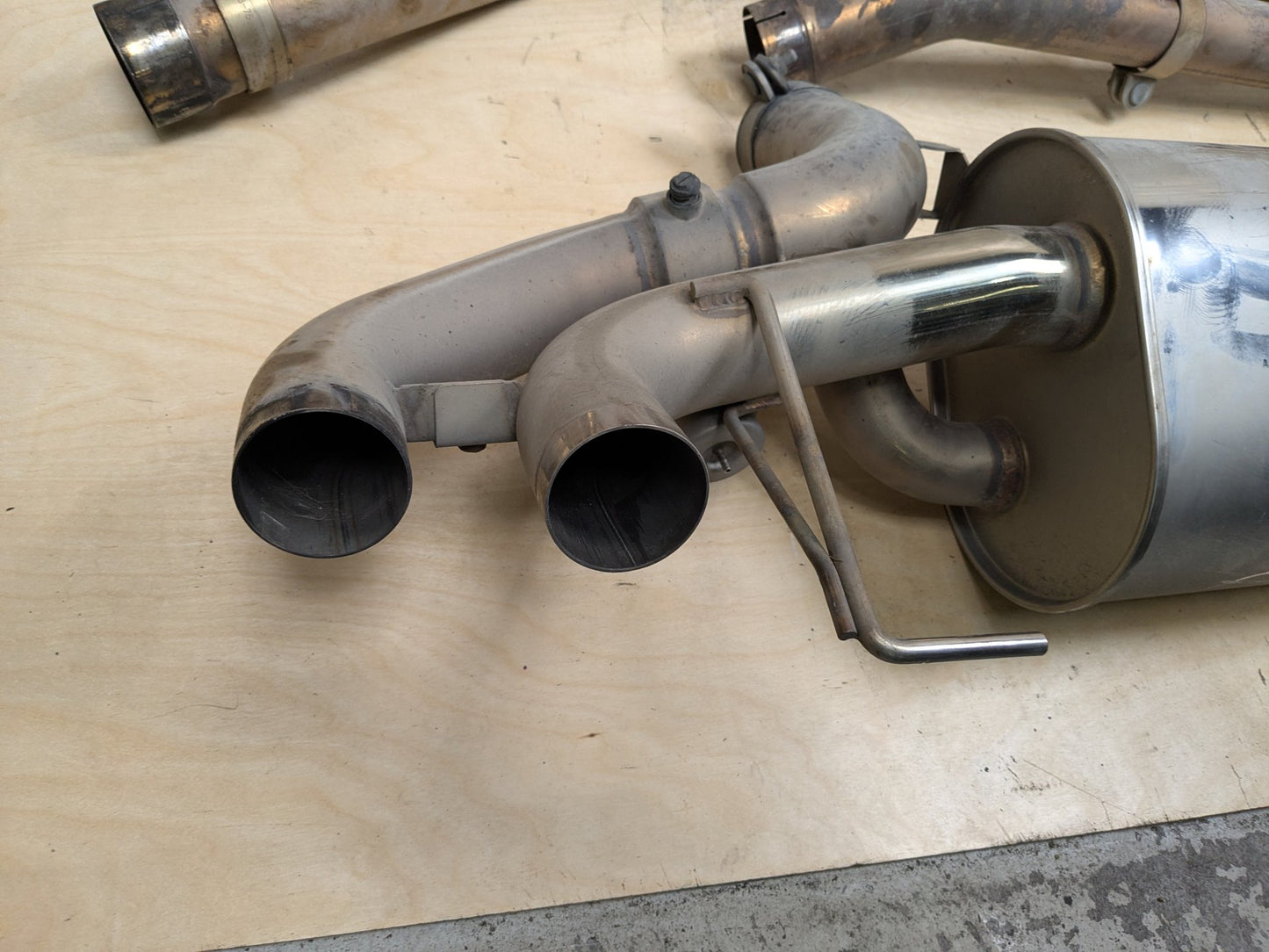17-24 AMYTRIX BMW G30 M550iX N63TU2 4.4L V8 Valved Exhaust Muffler Pipes SET