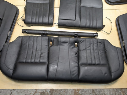 11-13 OEM BMW F10 M5 Front Rear Left Right Interior Seats Door Panels BLACK