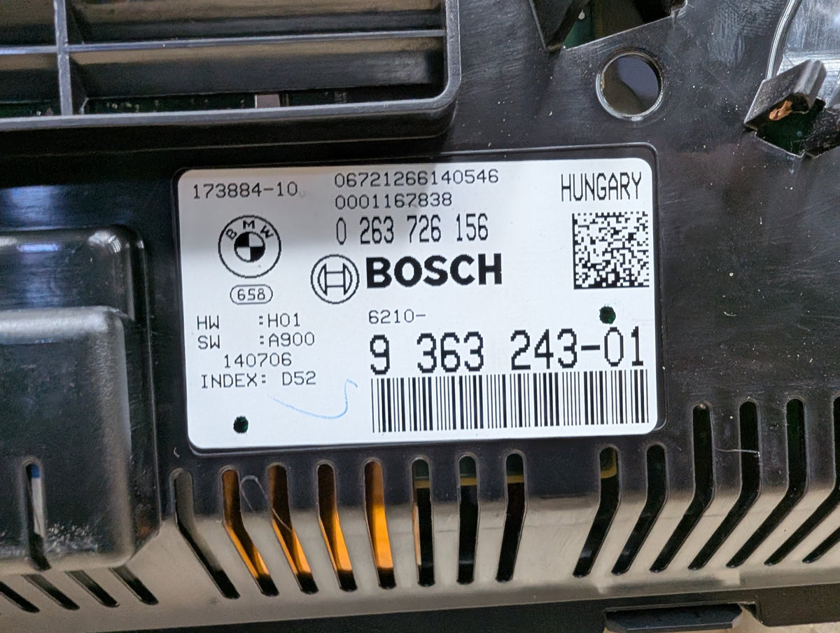 2010-2017 BMW 535i GT xDrive F07 Instrument Speedometer Guage Cluster 9363243 OEM